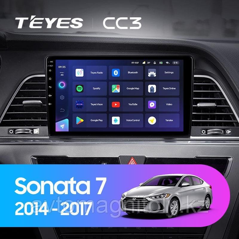 Автомагнитола Teyes CC3 4GB/32GB для Hyundai Sonata 2014-2017