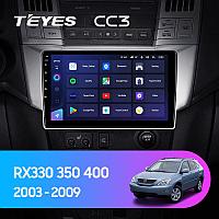 Автомагнитола Teyes CC3 3GB/32GB для Lexus RX330/350/400 2003-2009