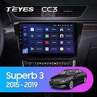 Автомагнитола Teyes CC3 3GB/32GB для Skoda Superb 2015-2019
