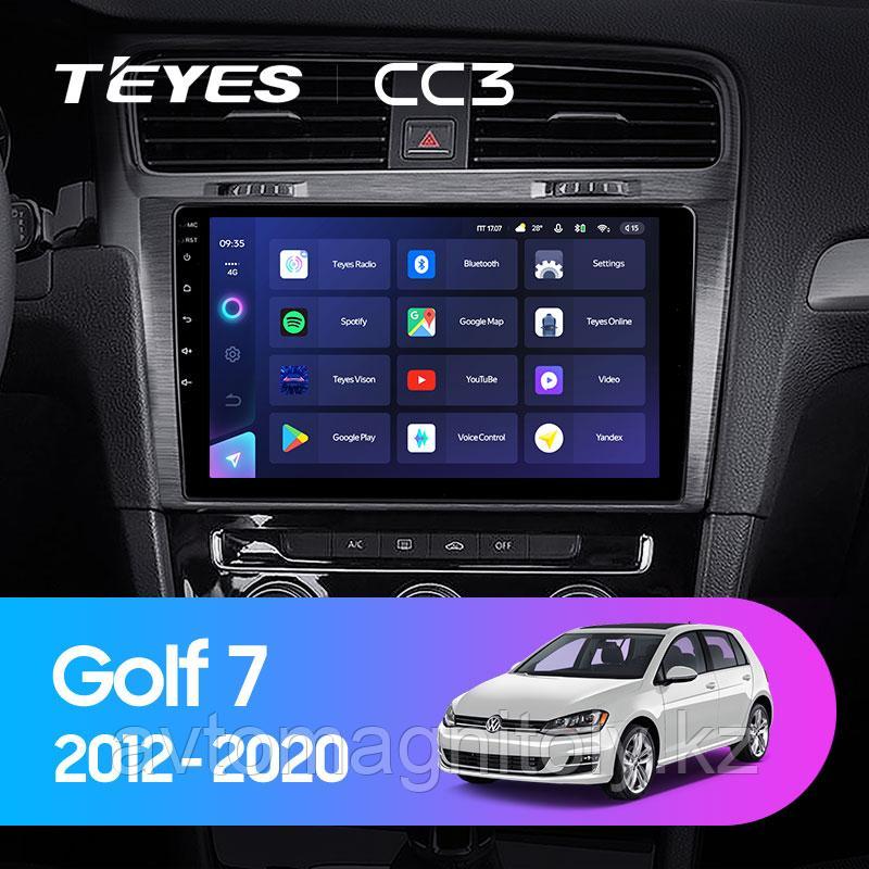 Автомагнитола Teyes CC3 3GB/32GB для Volkswagen Golf 7 2012-2020, фото 1