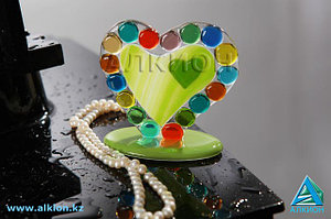 Сувенир из стекла "Сердечко"