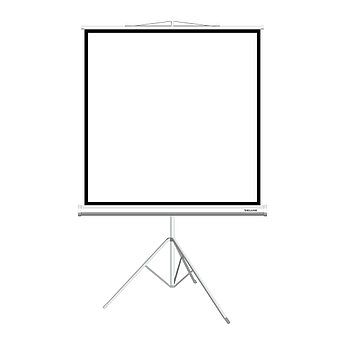 Экран на треноге Deluxe DLS-T203xW (80"х80"), ? - 113", Раб. поверхность 195х195 см., 1:1