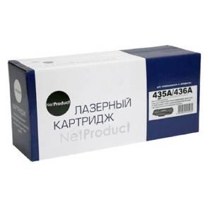 Картридж Лазерный Hewlett-Packard NEW CB435A, черный