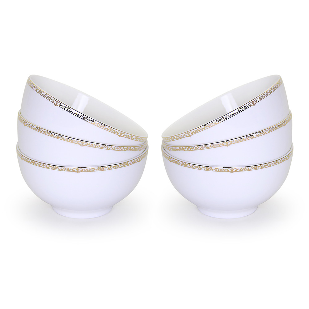 Позолоченный набор пиал 6 шт. Изольда (Акку, Казахстан), фото 1