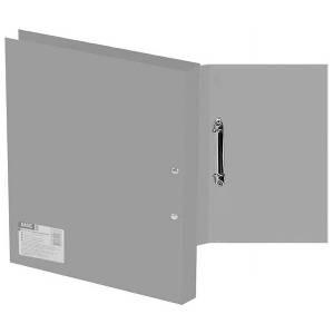 Папка на кольцах, 2К, А4, р=0.50мм, BASIC, серая арт.255070-11