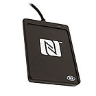 Настольный считыватель смарт-карт ACR 1252U-М1 black NFC, фото 2