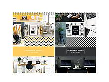 Блокнот ArtSpace "Офис. Workspace design" на спирали, А4, 80 листов в клетку, твердая подложка