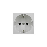 Shelbi SS45-Z-W Розетка одинарная 0° с з/к, 250 В, 16A 45х45, белая SS45-Z-W Shelbi SS45-Z-W Розетка одинарная 0° с з/к, 250 В, 16A 45х45, белая