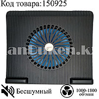 Охлаждающая подставка кулер для ноутбука 15,6 дюймов бесшумная с выключателем JM MAX PRO 20102