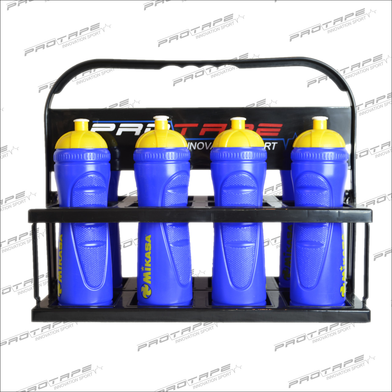 Подставка на 8 спортивных бутылок (пластик, черный) ProTape - фото 2 - id-p83773158
