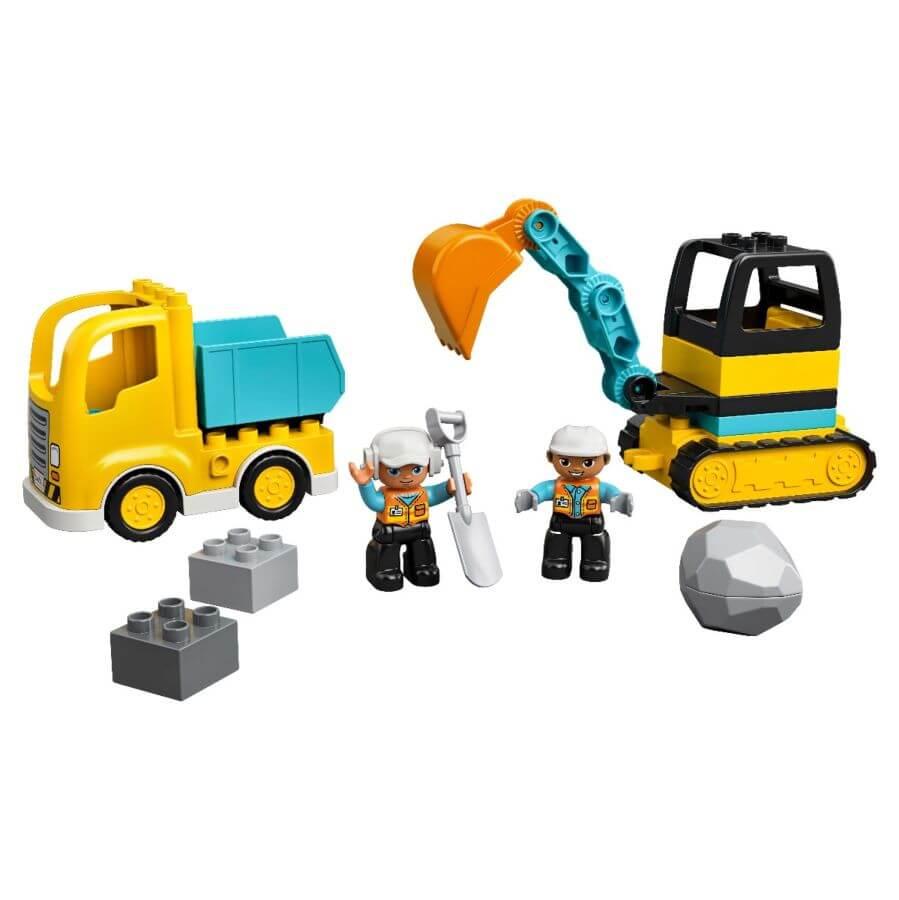 LEGO: Грузовик и гусеничный экскаватор DUPLO 10931