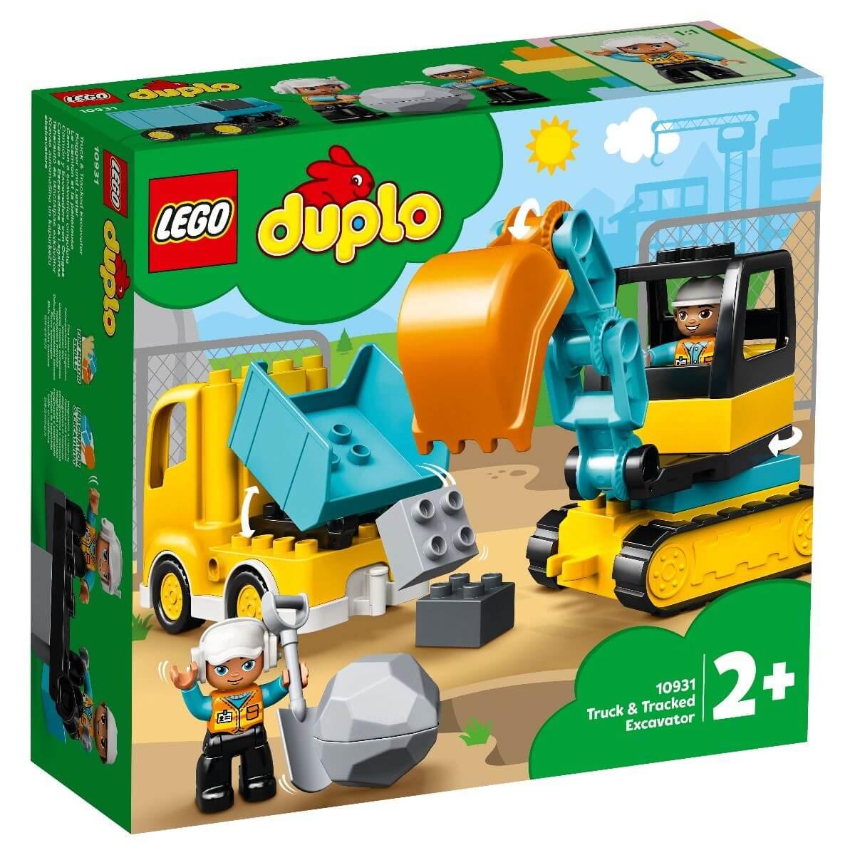 LEGO: Грузовик и гусеничный экскаватор DUPLO 10931