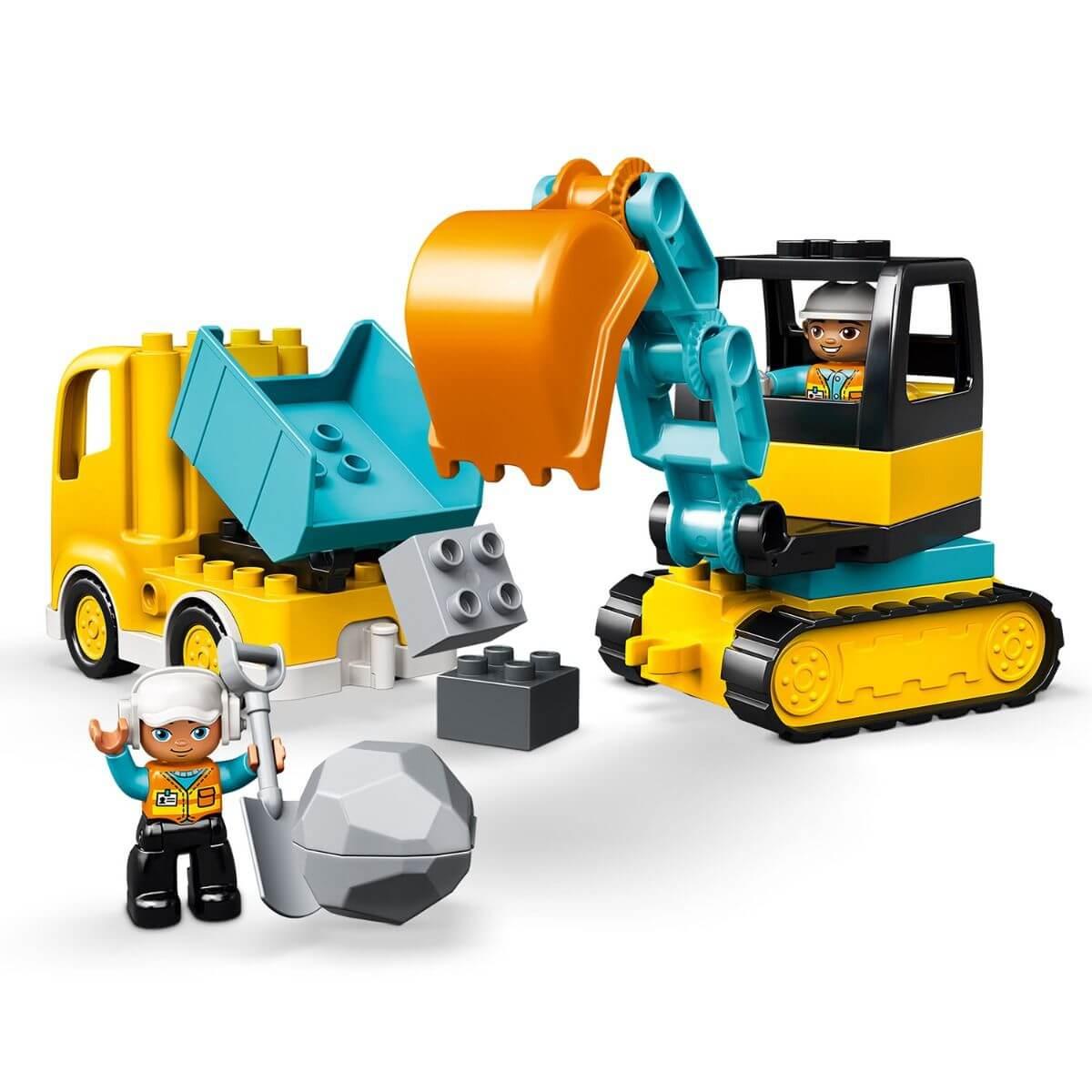 LEGO: Грузовик и гусеничный экскаватор DUPLO 10931