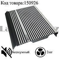 Охлаждающая подставка кулер для ноутбука 14 дюймов бесшумная металлическая GreenLife X-800