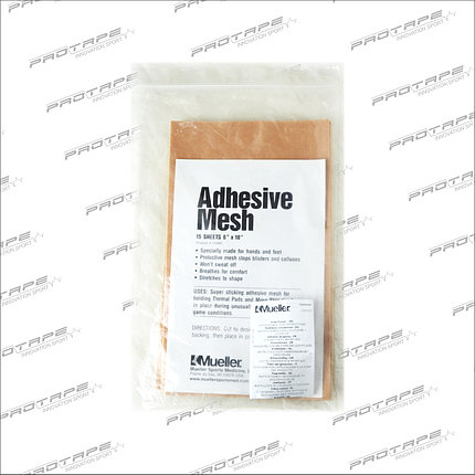 Сетчатое полотно Adhesive mesh ( на клеящей основе) Mueller Adhesive Mesh - "6 x 10", фото 2