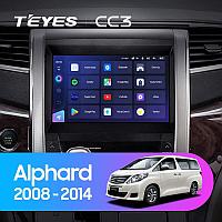 Автомагнитола Teyes CC3 4GB/64GB для Toyota Alphard 2008-2014