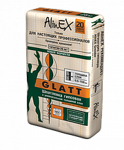 Шпаклевка ALineX GLAT 25кг (гипсовая)