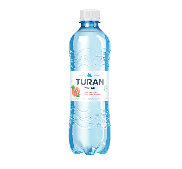 Питьевая вода TURAN со вкусом грейпфрута 0,5: продажа, цена в Костанае ...