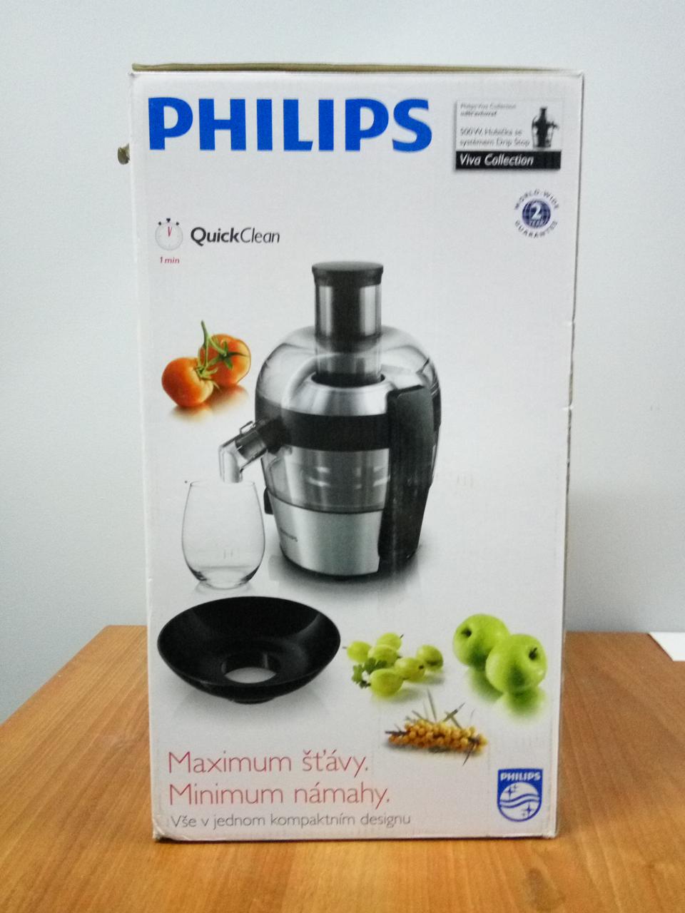 Соковыжималка HR1 ВЗ7l Philips