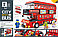 Конструктор QL0950 Двухэтажный автобус Лондонсткий Даблдеккер, 398 дет. (Аналог LEGO), фото 4