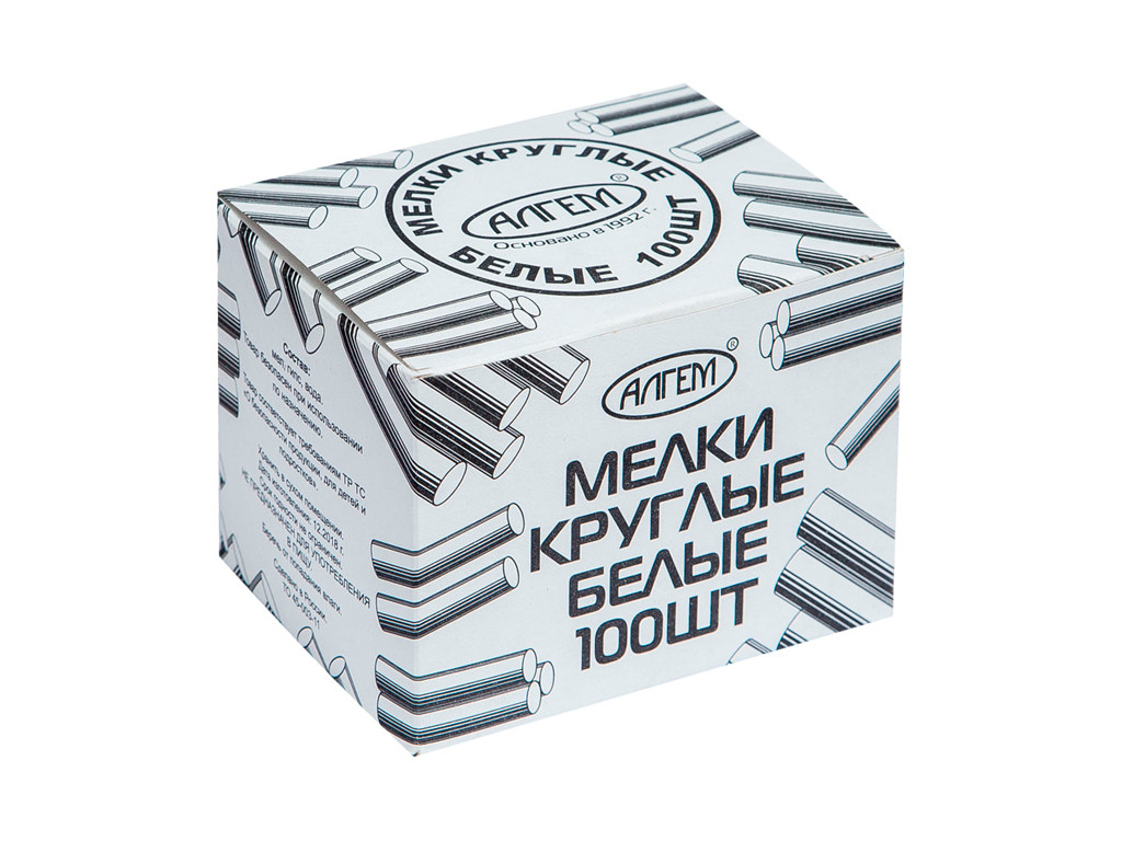 Мел белый Алгем, круглый