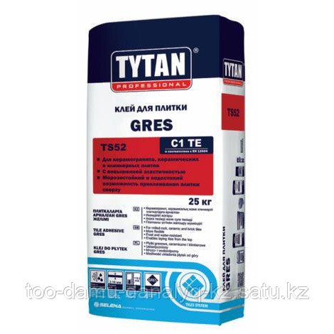 Клей плиточный (25) TYTAN GRES