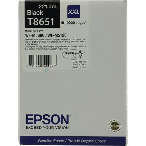 Струйный картридж Epson C13T865140 XXL черный