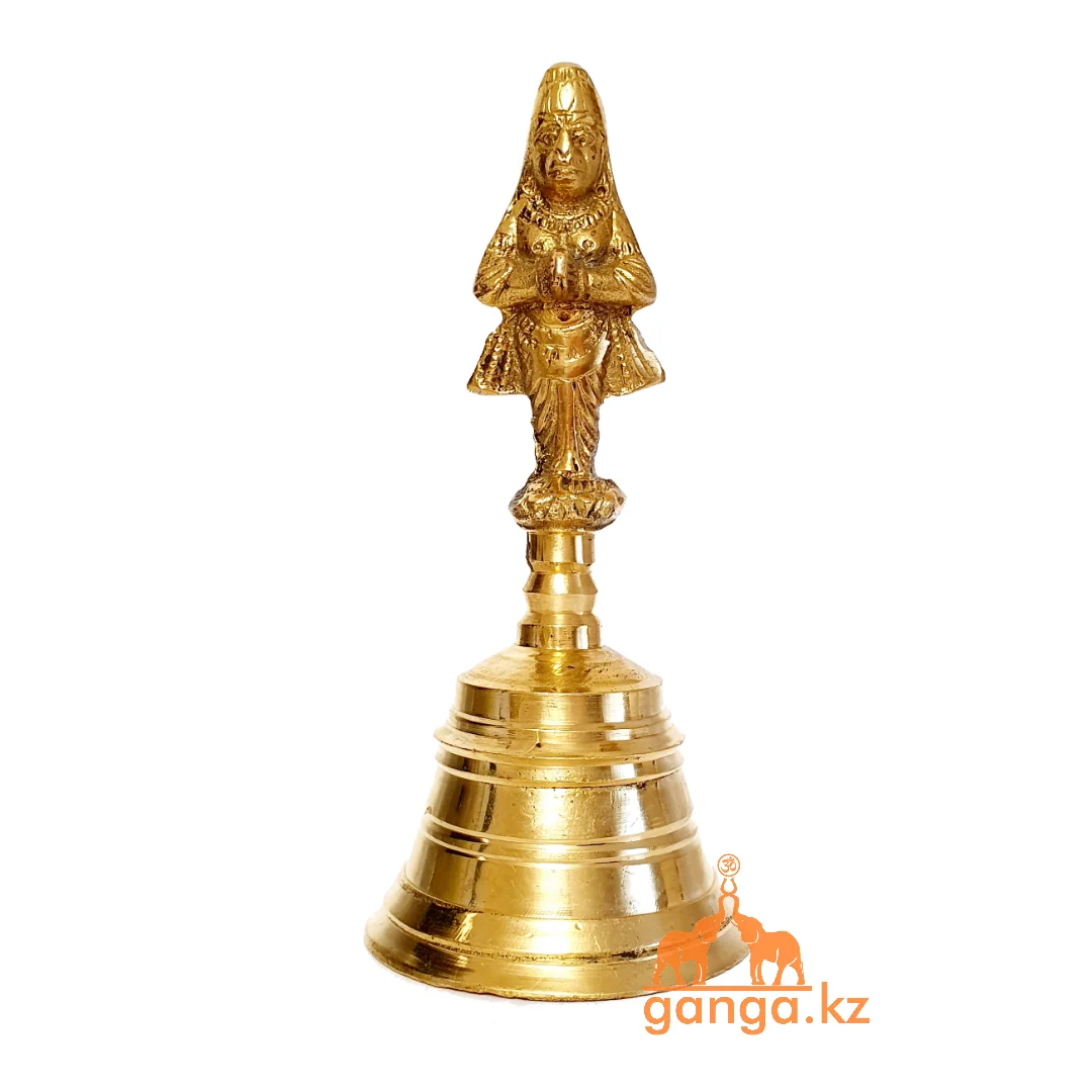 Колокольчик (латунь), высота - 11 см, диаметр колокольчика - 5 см