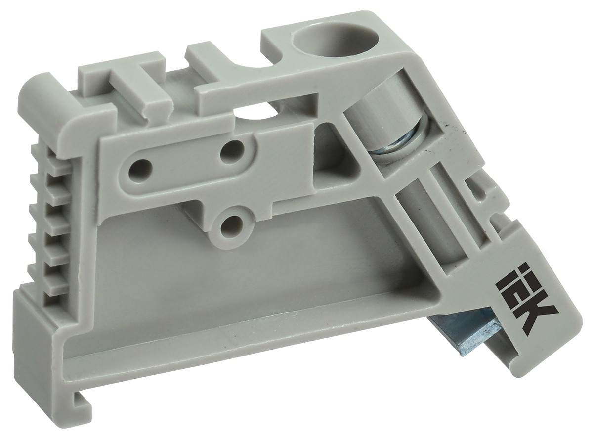 Ограничитель на DIN-рейку (пластик) ИЭК