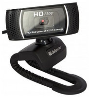 WEB-камера Defender G-lens 2597 HD 720p, 2МП, USB, универ. крепление. веб-камера высокой четкости, п, фото 1