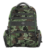 Рюкзак Trust GXT 1250G Hunter Gaming 17,3" зелёный-камуфляж, фото 1