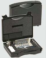 Набор из 24 гирь с головкой (мг гири - многоугольные пластины) 1мг 500г в пластиковом футляре, класс Е2