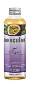 Массажное масло расслабляющее с ароматом тропических фруктов Masculan 200 мл