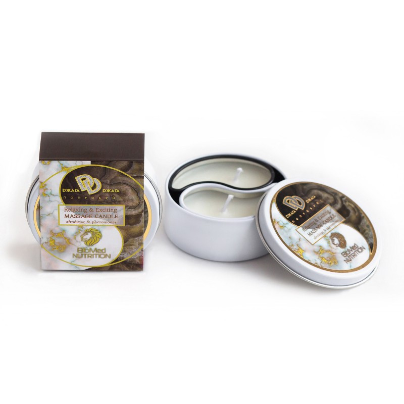 Массажная свеча Relaxing & Exciting Massage Candle Искушение 30 мл. - фото 1 - id-p83804318