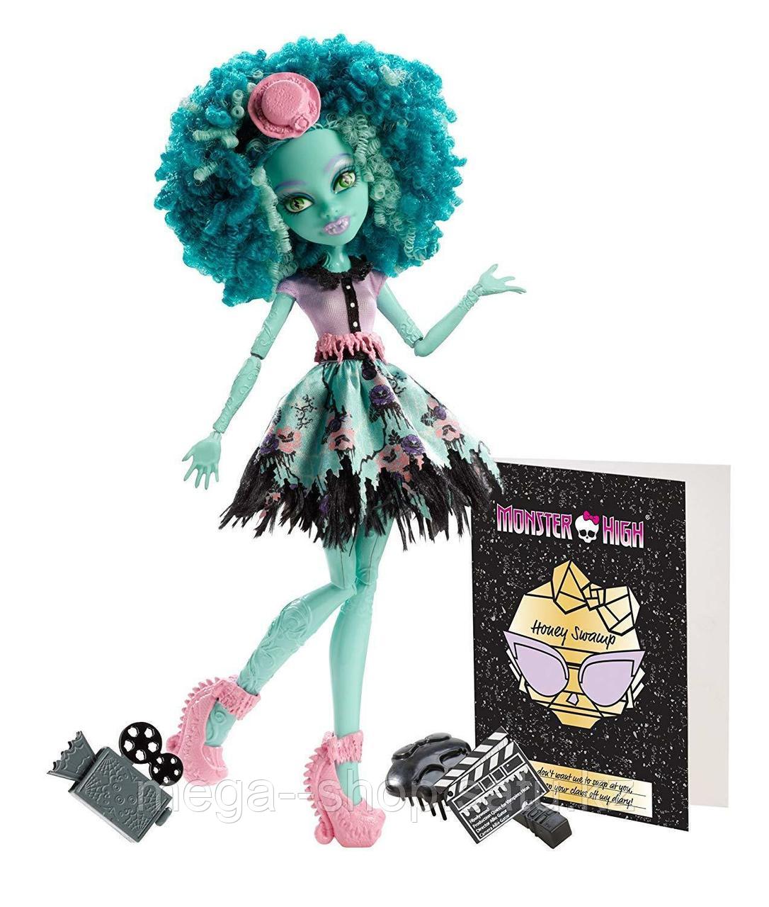 Monster High Хани Свамп страх,камера,мотор Honey Swamp