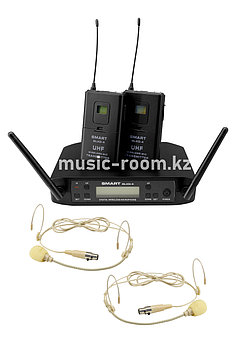 Головной микрофон радио/двойной Smart GLXD-4T