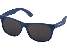 Солнцезащитные очки Retro - сплошные, ярко-синий, фото 3
