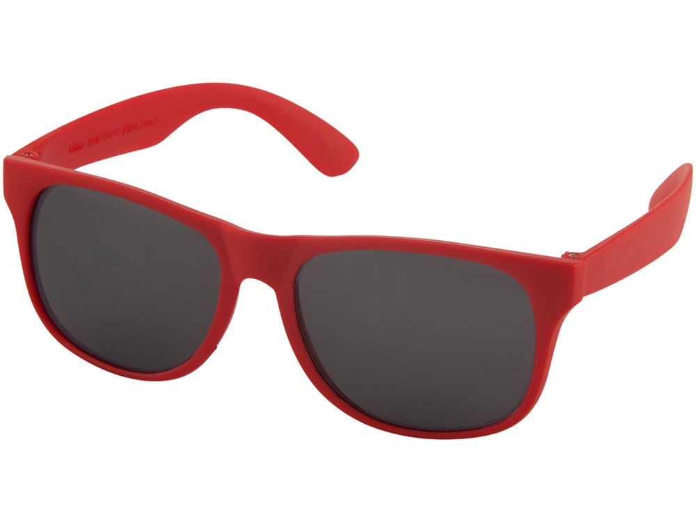 Солнцезащитные очки Retro - сплошные, красный - фото 1 - id-p83817537