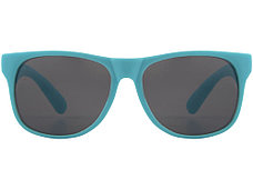Солнцезащитные очки Retro - сплошные, голубой, фото 2