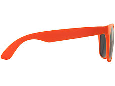 Солнцезащитные очки Retro - сплошные, неоново-оранжевый, фото 2