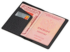 Обложка для паспорта Consul, темно-серый, фото 2