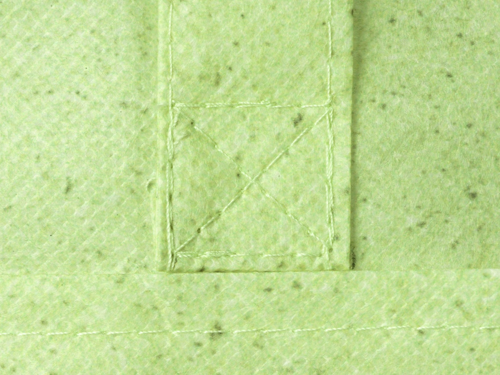 Сумка-шоппер Wheat из переработанного пластика 80gsm, 30.5*33*12.5cm, зеленый - фото 5 - id-p83818116