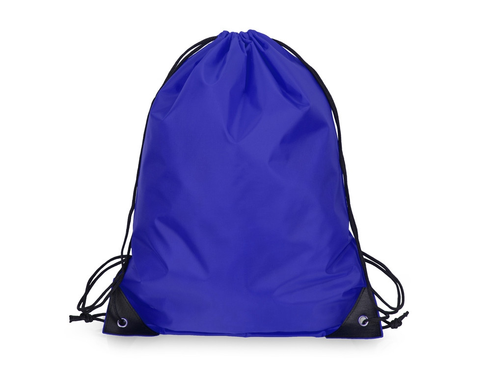 Рюкзак-мешок на шнуровке Reviver из переработанного пластика, синий - фото 2 - id-p83818126