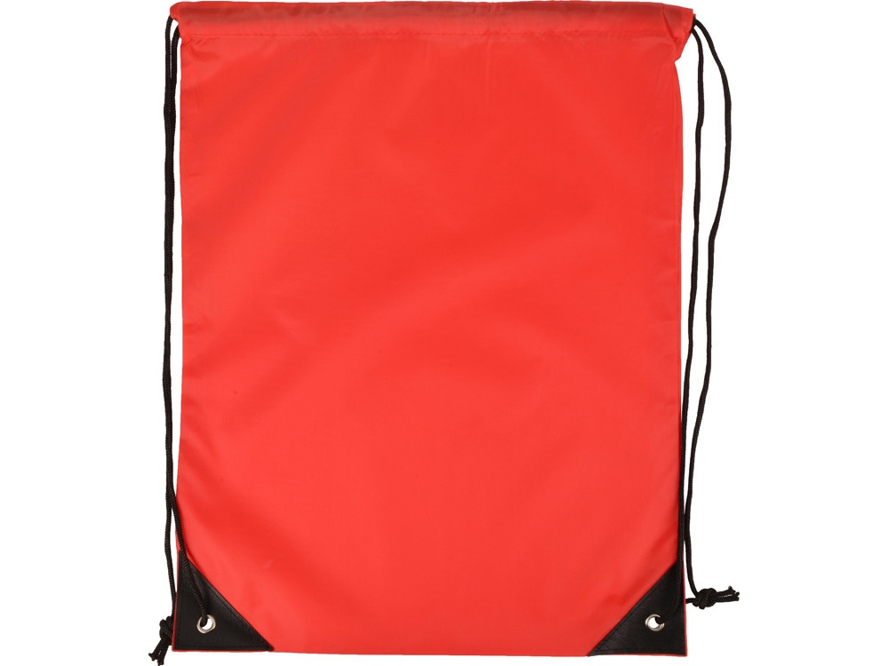 Рюкзак-мешок на шнуровке Reviver из переработанного пластика, красный - фото 3 - id-p83818127