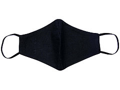 Хлопковая защитная маска для лица многоразовая анатомической формы без шва