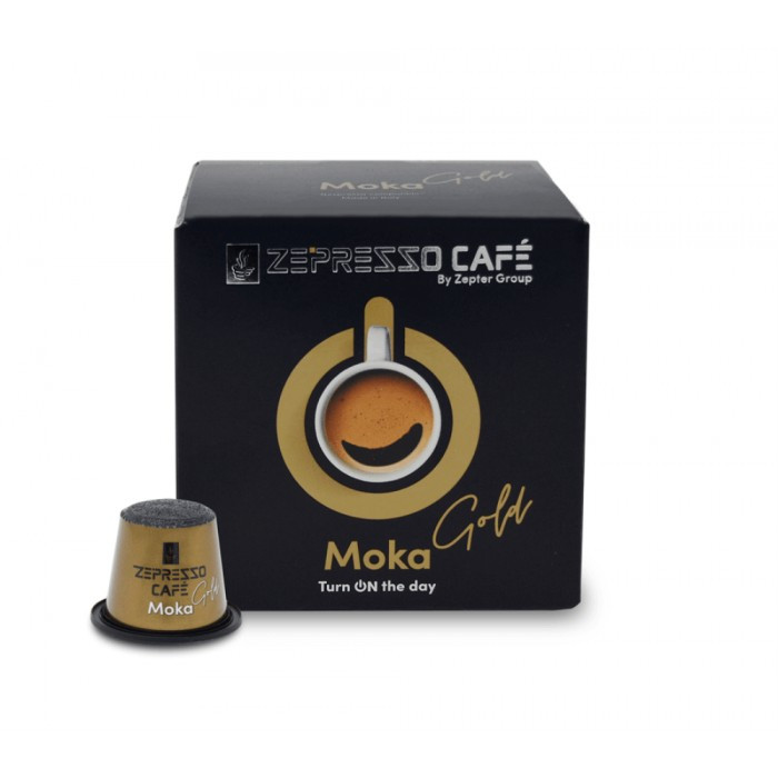 Пакет кофе-капсул Moka Gold ( 10  шт ) для кофе-машин Zepresso Trend Gold Zepresso Trend Mondrian