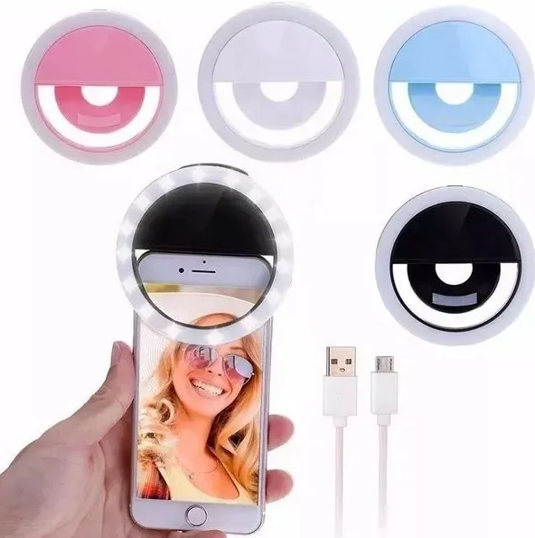 Светодиодное кольцо для селфи, Selfie Ring Light XJ-01 - фото 6 - id-p83849291