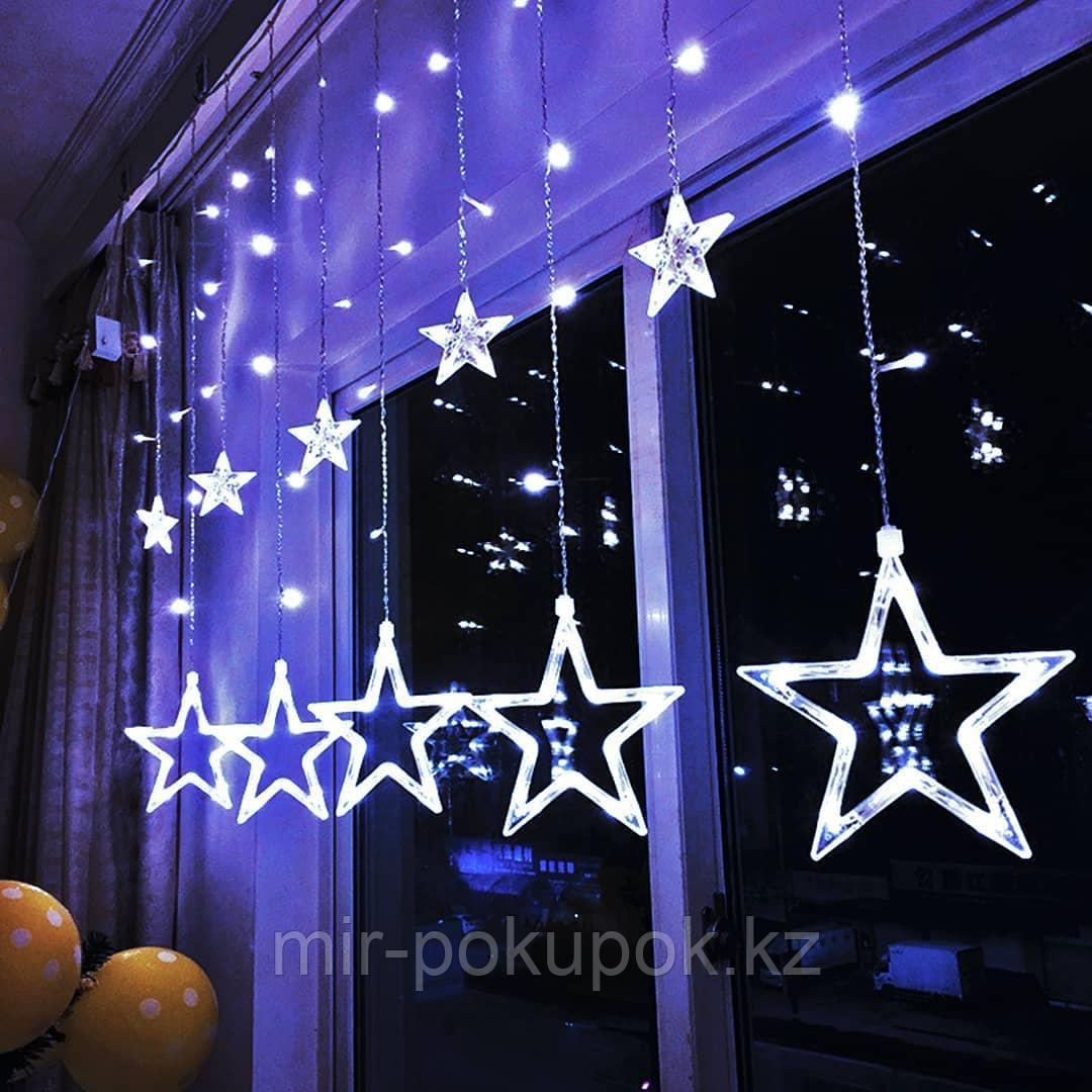 Новогодняя гирлянда Звезды - фото 3 - id-p57157969