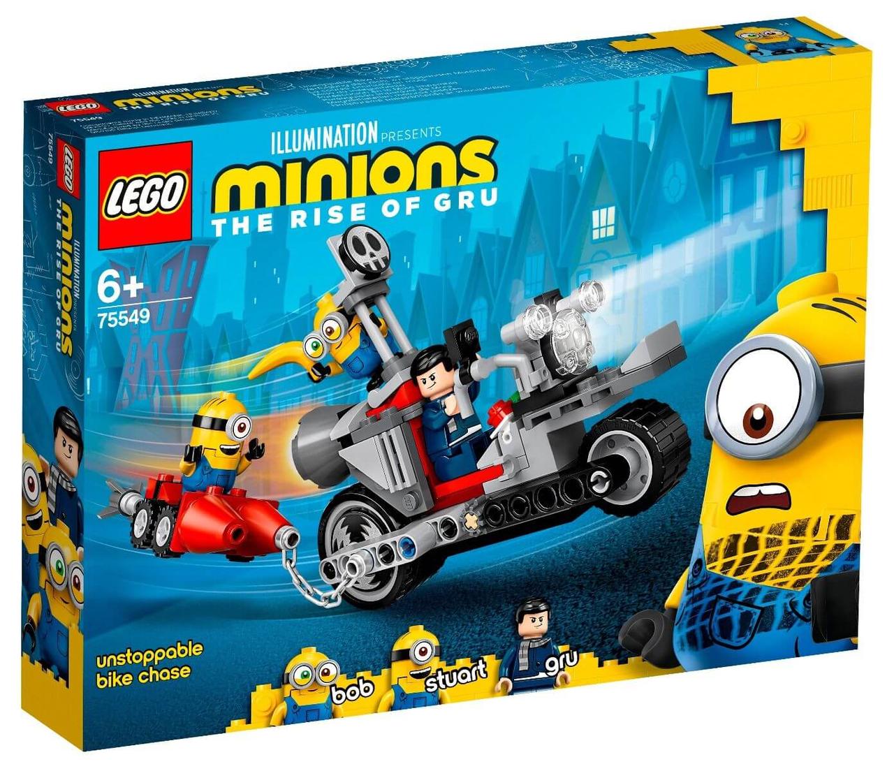 LEGO: Невероятная погоня на мотоцикле Minions 75549