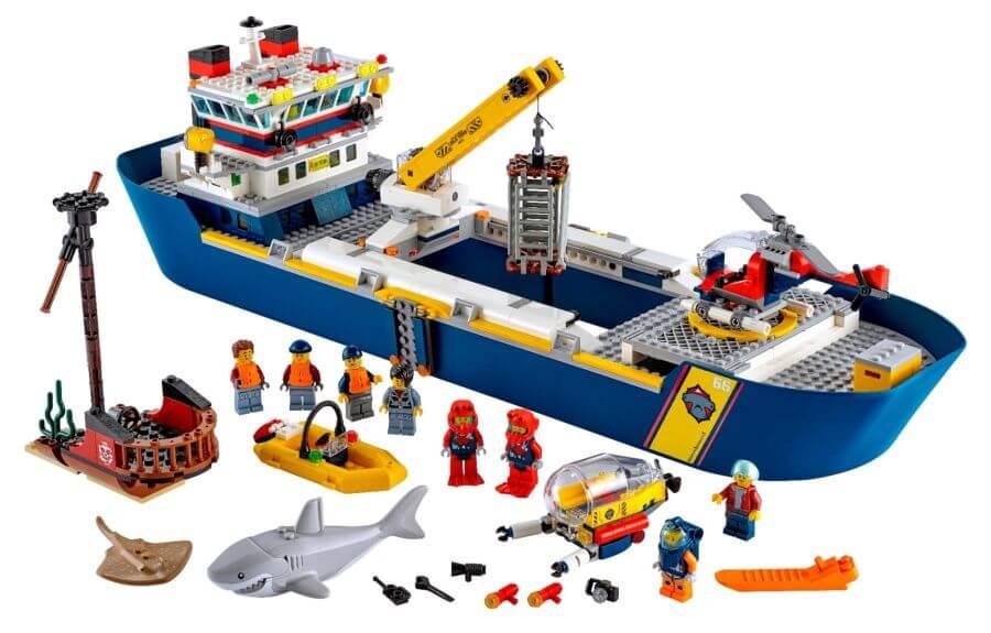 LEGO: Океан: исследовательское судно CITY 60266